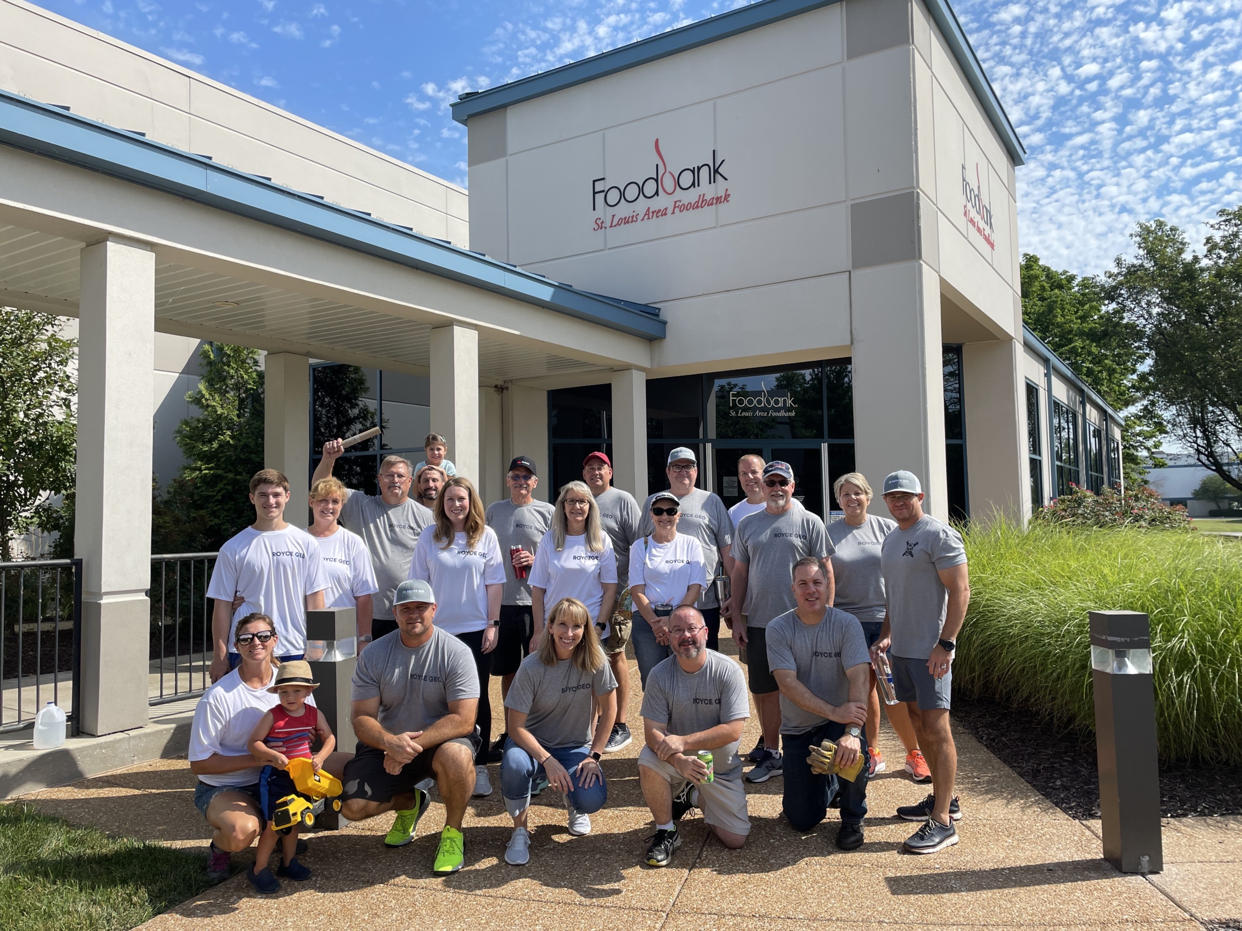 St. Louis Area Foodbank team photo