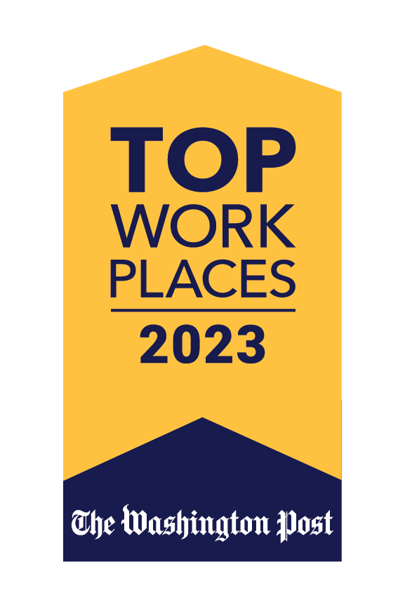 The Washington Post Top Work Places 2022 logo