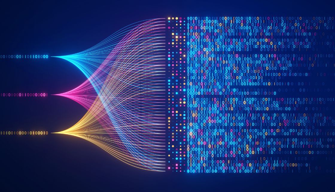 Data points digital texture